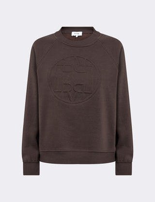 LR-NUKA 11 Sweatshirt Mörkbrun