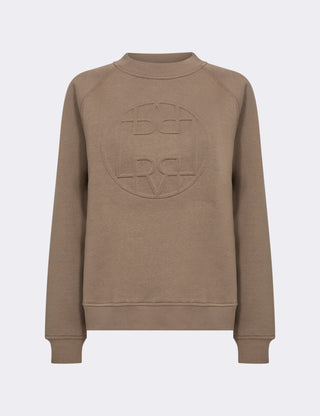 LR-NUKA 11 Sweatshirt Ljusbrun