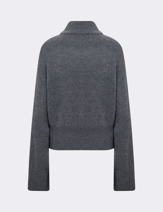 LR-NOREEN 12 Pullover Mörkgrå