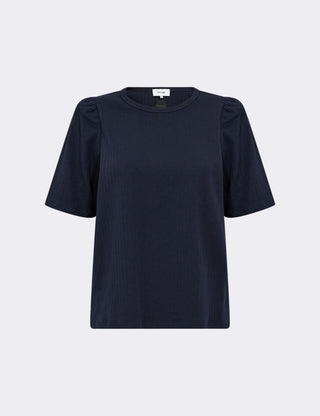 LR-NEDDIE 3 T-shirt mörkblå
