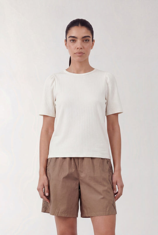 LR-NEDDIE 1 T-shirt Off white