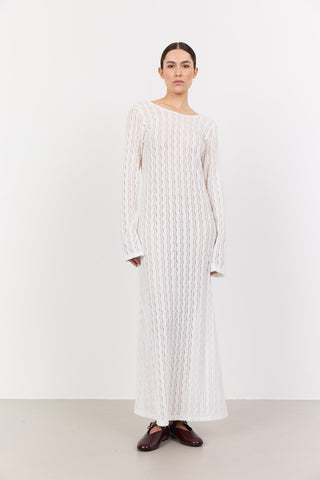 LR-LAICA 4 Klänning Off white