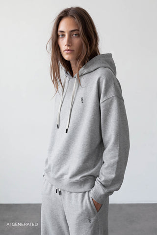 BL-ALESSIA ART 3 Sweatshirt Ljusgrått