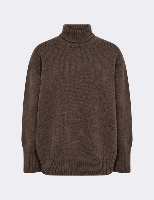 LR-PERLE 3 Pullover Brün