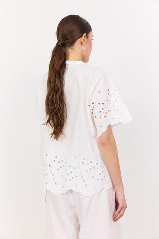 LR-GROLET 8 Skjorta Off white