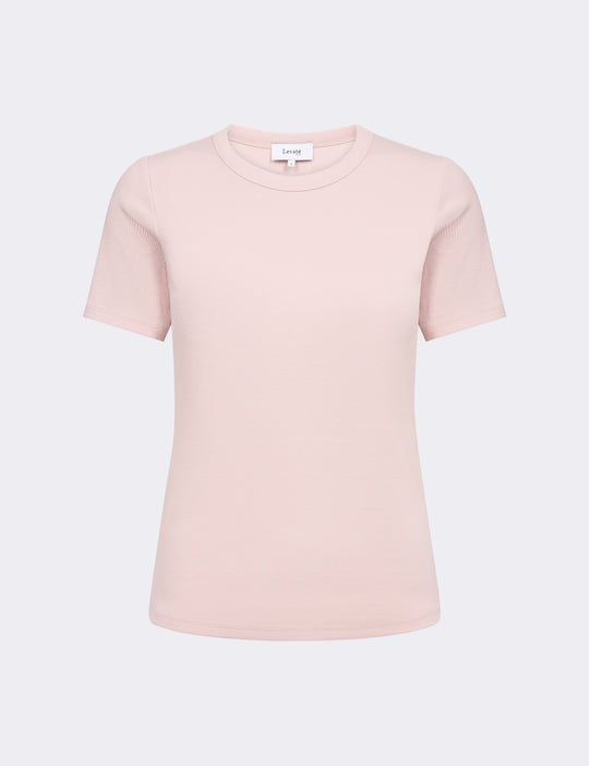 LR-NUMBIA 5 T-shirt Lyseröd