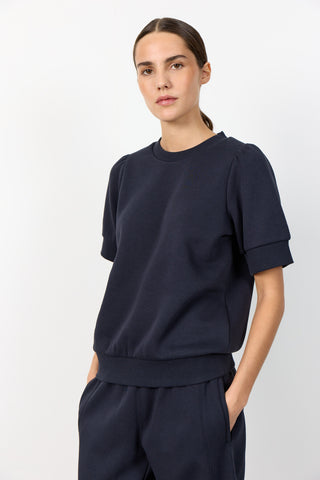 LR-NUKA 19 T-shirt mörkblå