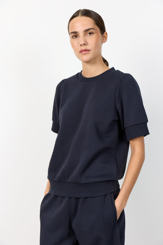 LR-NUKA 19 T-shirt mörkblå