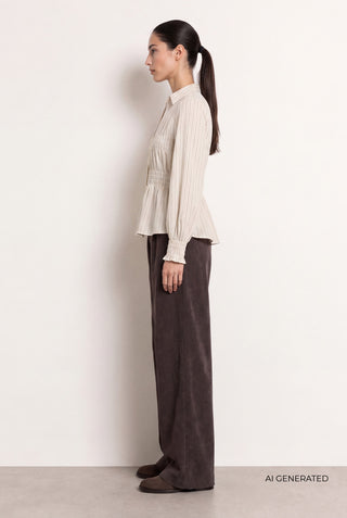 LR-TESS 2 T-shirt Ljus sand