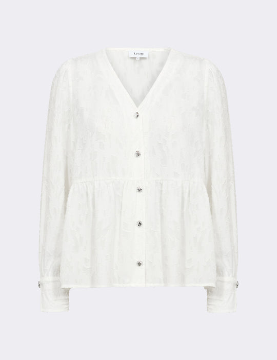 LR-OVETTE 1 Blus Off white