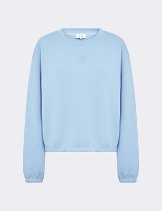 LR-NUKA 13 Sweatshirt Ljusblå
