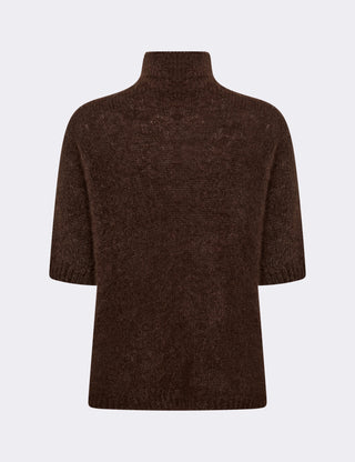 LR-NOREEN 6 Pullover Mörkbrun