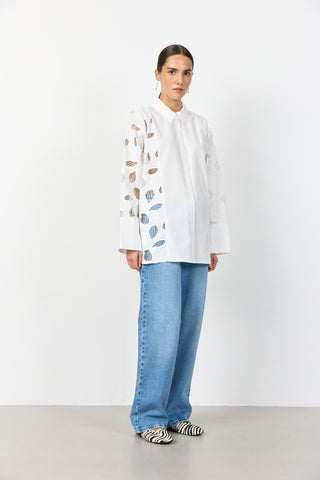 LR-PARKER 2 Skjorta Off white