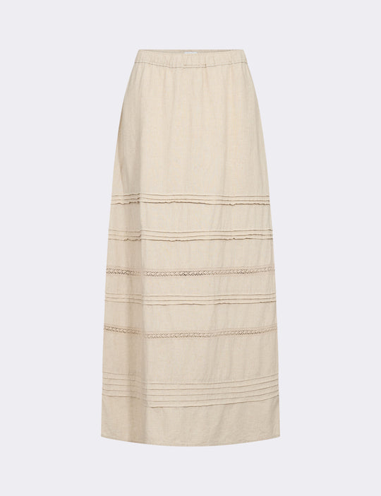LR-NAJA 64 Kjol Ljus sand