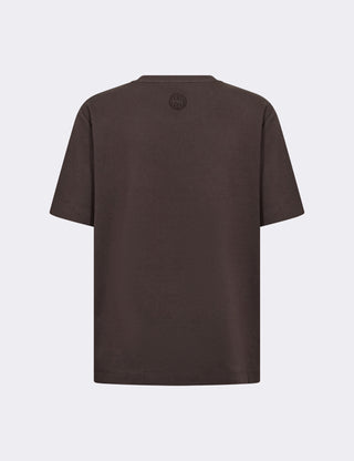 LR-KIS 1 T-shirt Mörkbrun