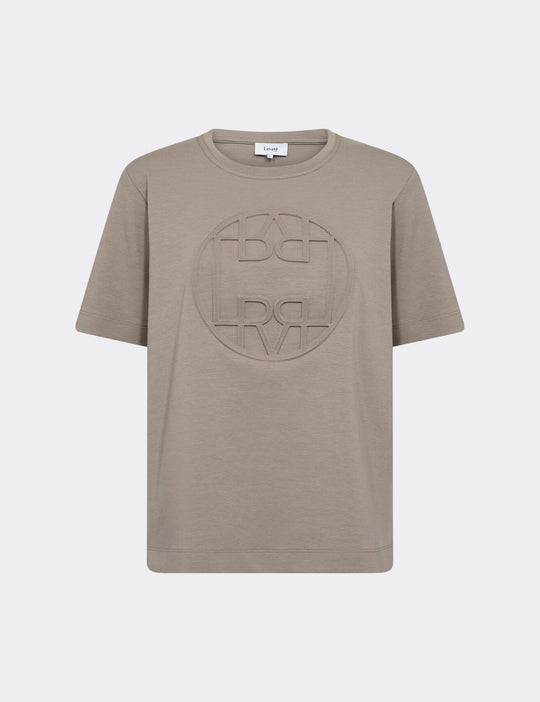LR-KIS 4 T-shirt Mörk sand