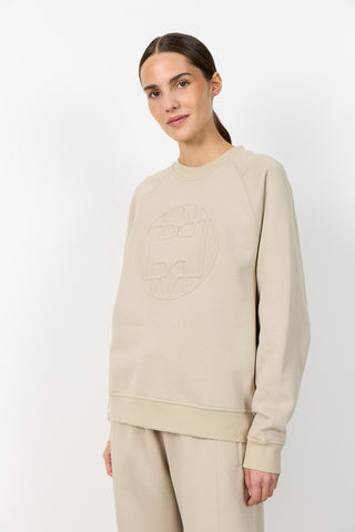 LR-NUKA 11 Sweatshirt Ljus sand
