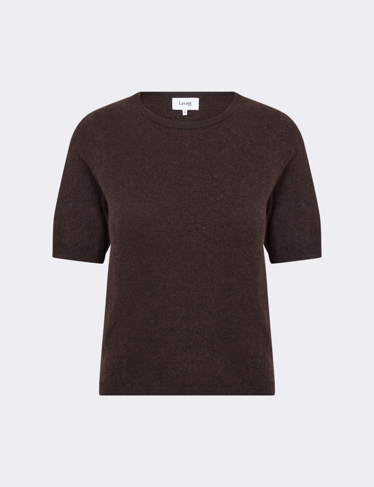 LR-ISMAILA 26 Pullover Mörkbrun