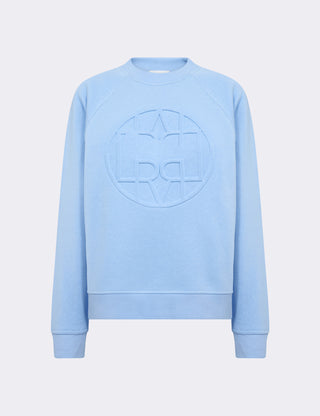 LR-NUKA 11 Sweatshirt Ljusblå
