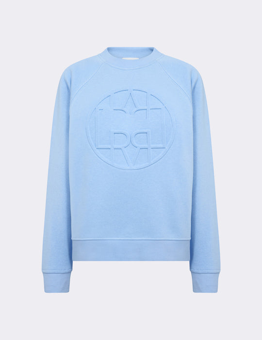 LR-NUKA 11 Sweatshirt Ljusblå