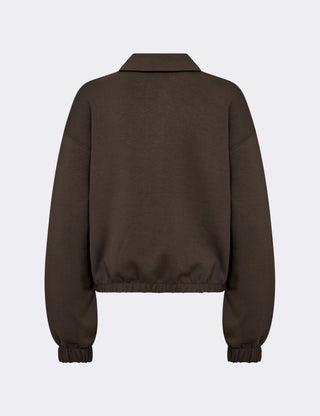 LR-EZRA 9 Sweatshirt Mörkbrun