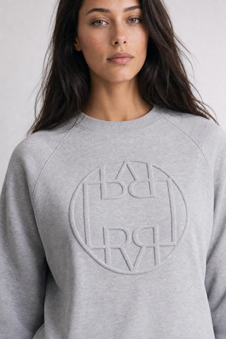 LR-NUKA 11 Sweatshirt Ljusgrått