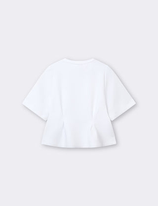 BL-ALONA ART 3 T-shirt Vit