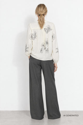 LR-ULRIKKE 2 Blus Off white