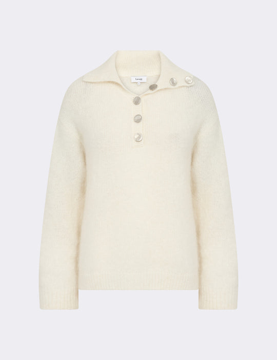 LR-NOREEN 10 Pullover Off white
