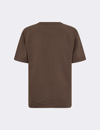 LR-KIS 7 T-shirt Mörkbrun