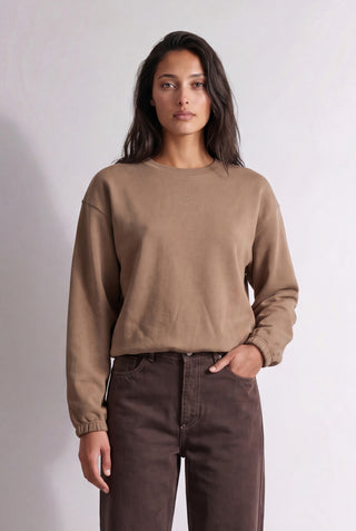 LR-NUKA 13 Sweatshirt Ljusbrun