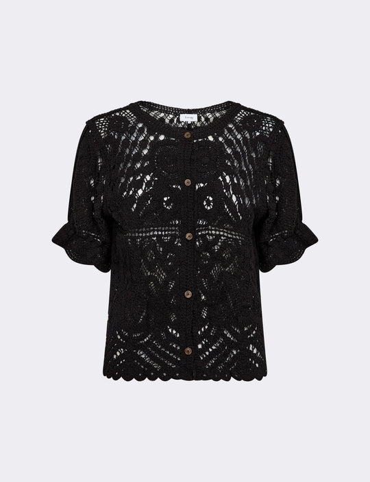 LR-ROSA 2 Blus Svart