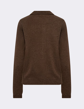 LR-ISMAILA 6 Cardigan Brün