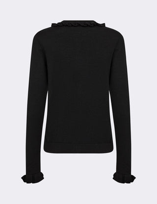 LR-ISMAILA 14 Cardigan Svart