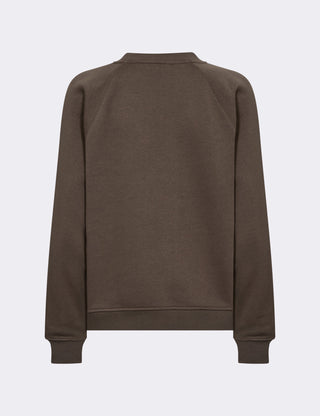 LR-NUKA 11 Sweatshirt Mörkbrun