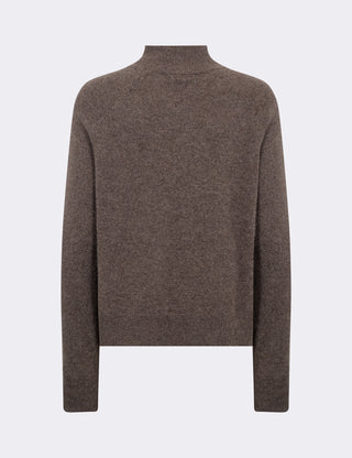 LR-ELOISE 6 Pullover Mörkbrun
