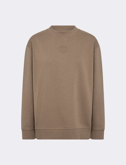 LR-NUKA 12 Sweatshirt Ljusbrun