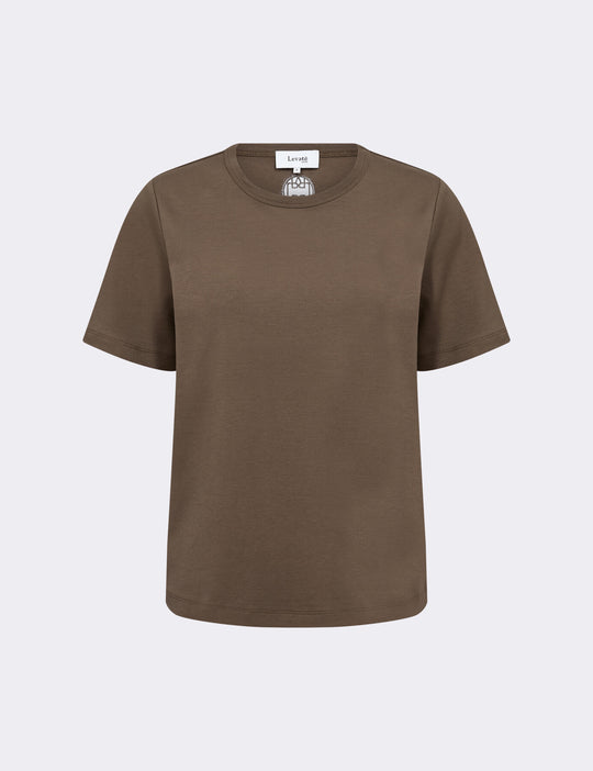 LR-PALOMA 1 T-shirt Mörkbrun