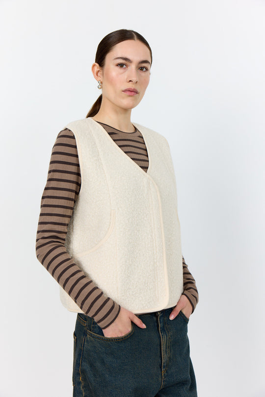 LR-NISSA 1 Väst Off white