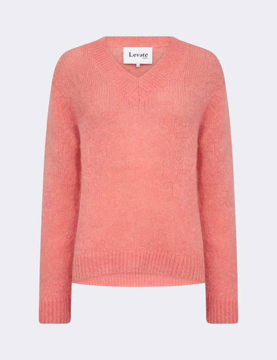 LR-NOREEN 3 Pullover Korall