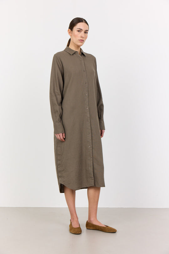 LR-NAJA 35 Skjorta Brün