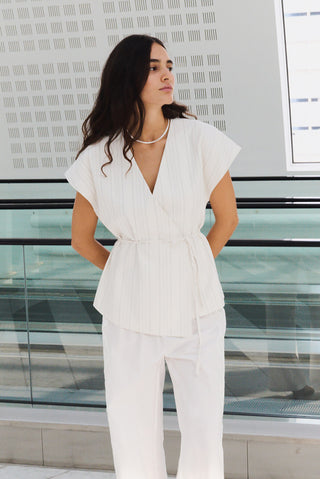 LR-RIO 1 Väst Off white