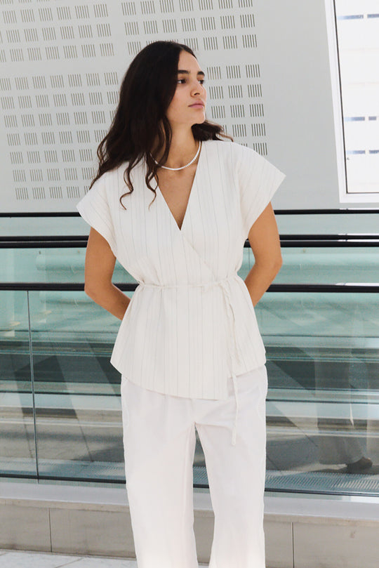 LR-RIO 1 Väst Off white