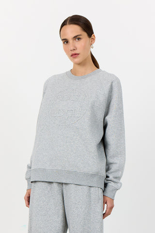 LR-NUKA 11 Sweatshirt Ljusgrått