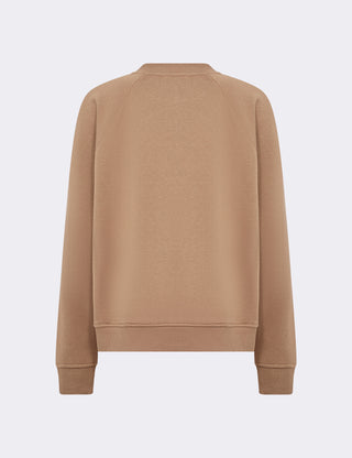 LR-NUKA 11 Sweatshirt Ljusbrun