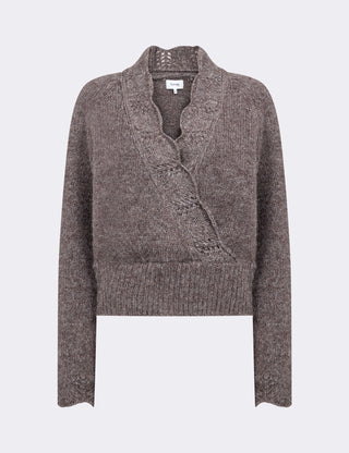 LR-TOGA 2 Pullover Mörkbrun
