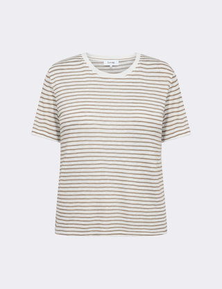LR-REBEKKA 1 T-shirt Brün