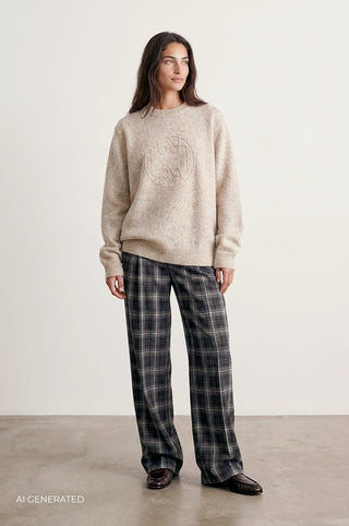 LR-TASHIE 1 Pullover Sand
