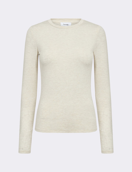 LR-JOSEPHINE 1 T-shirt Ljus sand