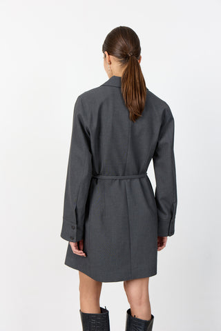 LR-PRESLEY 3 Klänning Mörkgrå